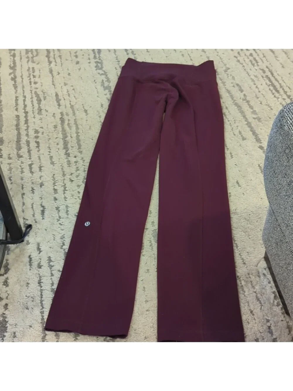 Lululemon Straight-Up Pant *Full-On Luon Bordeaux Drama